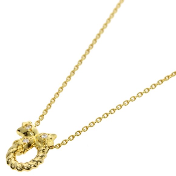 Christian Dior Dior Diamond Necklace in 18K Yellow Gold for Women - Picture 1 of 7